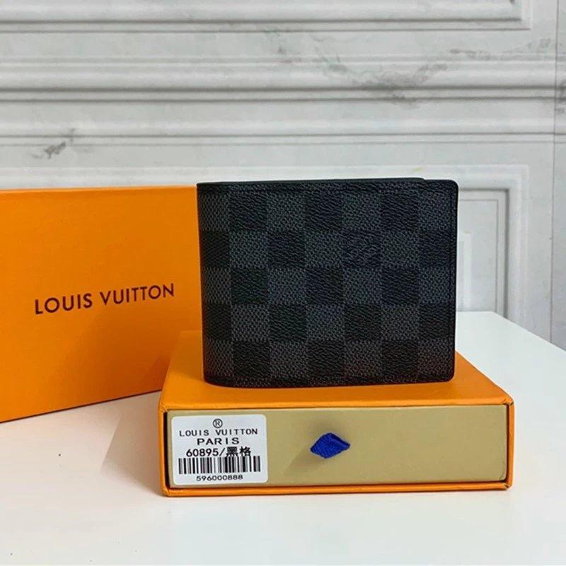 luxury brand men's wallets With box