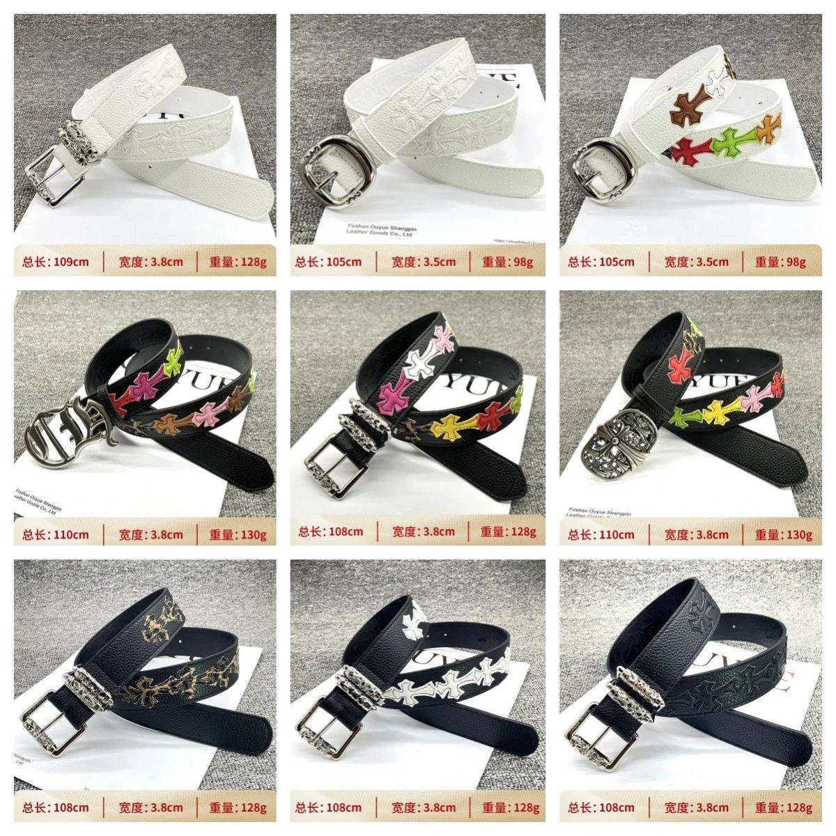 The whole series of Crow Holy Sword belts, men's rollers, hollow evergreen vines, retro men's and women's belts, continues to be updated