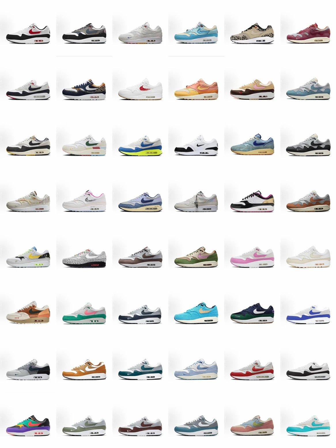 NK Air Max 1 Series Small air cushion